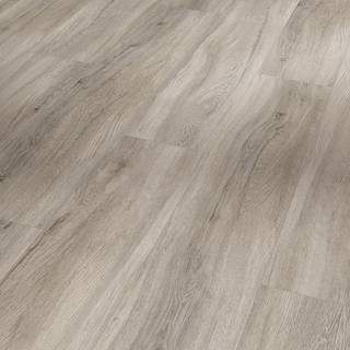 Parador vinyl Basic 5.3 - Eg pastelgrå børstet struktur, Planke