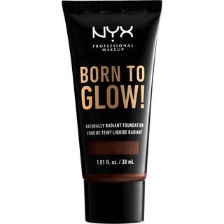 NYX Professional Makeup f?dt til at gl?de naturligt str?lende fundamentmediumd?kning - Deep Ebony