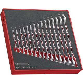 Teng Tools Ringgaffelnøglesæt med 15 dele TED6515