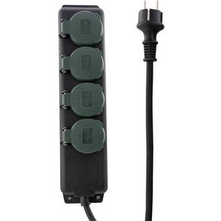 REV Multiple Socket Outlet IP44 4-fold 1,4m