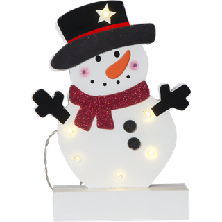 Star Trading - Indendørs dekoration Freddy - White - 25 cm