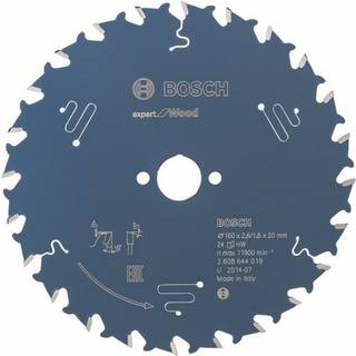 Bosch Rundsavsklinge 160x20x2.6mm 24t Exp Wood - 2608644019