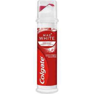 Colgate Max White Luminous Tandpasta Pumpe 100 ml.