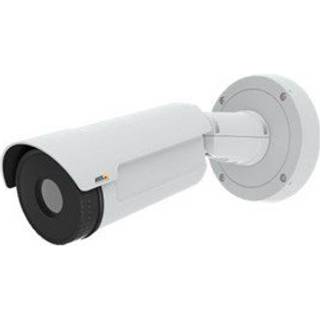 Axis Communications Wärmebildkamera Bullet 0971-001 mit hoher Megapixel Auflösung, Thermalkamera mit Branderkennung - weiß