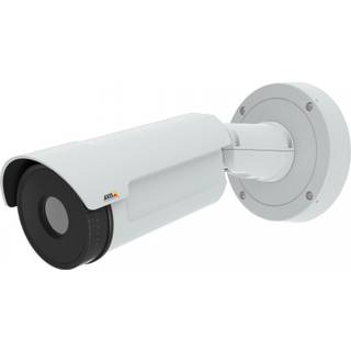 Axis Communications Wärmebildkamera Bullet 0978-001 mit hoher Megapixel Auflösung, Thermalkamera mit Branderkennung - weiß