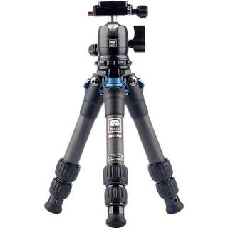 Sirui AM-223 Carbon Fiber Camera Tripod Mini Travel Compact Tripod med 360 B-00K kuglehoved Arca Swiss Quick Release Plate Loads Up 15 kg Max h?j