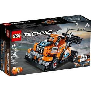 LEGO Technic Race Truck 42104 Pull-Back Model Truck Building Kit Ny 2020 (227 stykker)