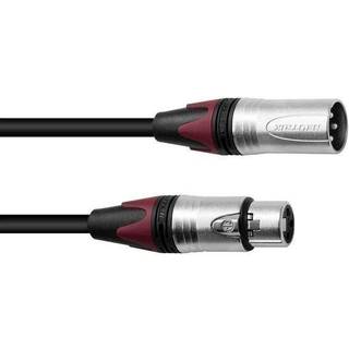 PSSO XLR cable COL 3pin 7.5m bk Neutrik TILBUD NU