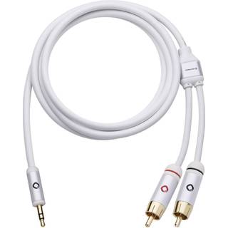 Phono / Jack Audio Tilslutningskabel [2x Cinch-stik -