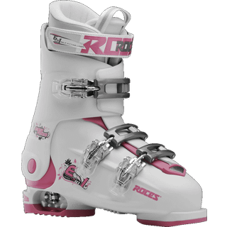 Roces Idea Free 6in1 Justerbare Skistøvler Børn (Hvid/Pink)