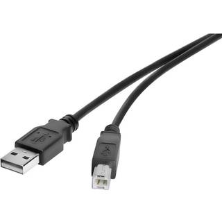 Renkforce USB-kabel USB 2.0 USB-A-hanstik,