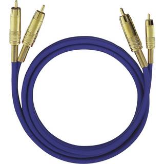Phono Audio Tilslutningskabel [2x Cinch-stik - 2x