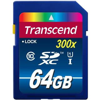 Transcend 64 GB SDXC-kort Class10