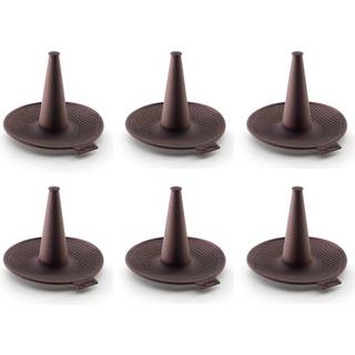 Brun bagelform, 6-pak