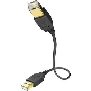 Inakustik Premium USB 2.0 kabel (USB A B) | 3 meter