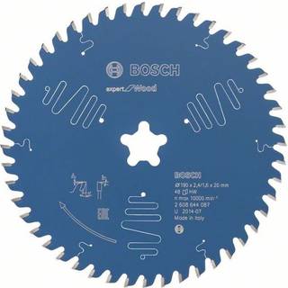 Bosch Circular Saw Blade 190 x 2.4/1.6 x 20 mm 48T Expert for Wood