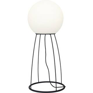 Terrasselampe Mallorca 95 cm sort/hvid plast/metal