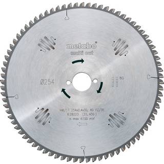 Metabo 4007430190413 - 628226000 Rundsavklinge multi cut, kvalitet professional, til semistationære rundsav
