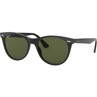 Ray - Ban Unisex RB2185 WAYFARER II 901/58 Occhiali da sole Plast Sort Pantos Polariseret