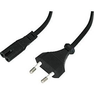 LINDY Euro-Netzkabel, 3m  Euro-Netzstecker- IEC 320 C7 f