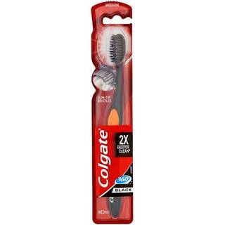 Colgate 360° Tandbørste Black Medium
