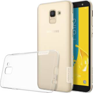 NILLKIN Nature Samsung Galaxy J6 (2018) beskyttelsesetui i silokone- og plastik i tyndt design - Grå