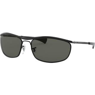 Ray - Ban Unisex RB3119M OLYMPIAN I DELUXE 002/58 Solbriller Metal Sort G15 Rund Polariseret