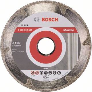BOSCH Diamantskæreskive Best for Marble 125 x 22,23 x 2,2 x 3 mm