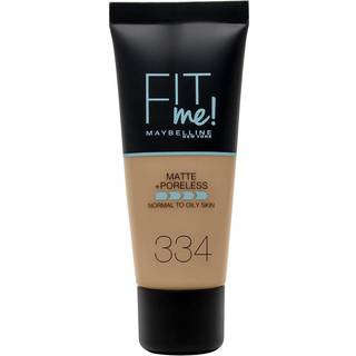 Maybelline New York Fit Me! Matte + Poreless makeup nr. 334 Warm Tan 2198.33 DKK/1 L