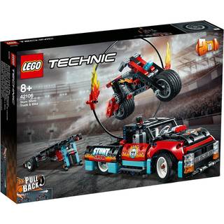 LEGO Technic 42106 Stuntshowbil og motorcykel