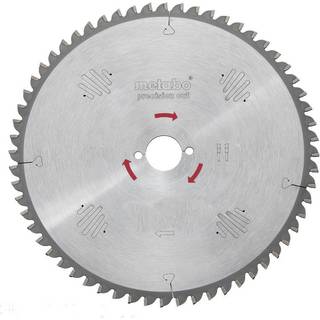 Metabo 4007430190314 - 628221000 Rundsavklinge precision cut wood, kvaliltet professional, til semistationære rundsav