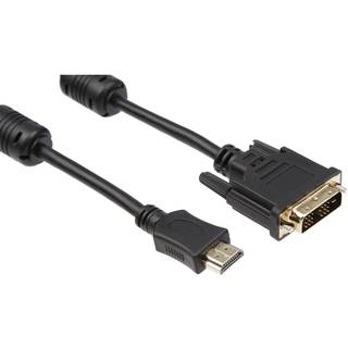 DVI til HDMI kabel 2m (sort)