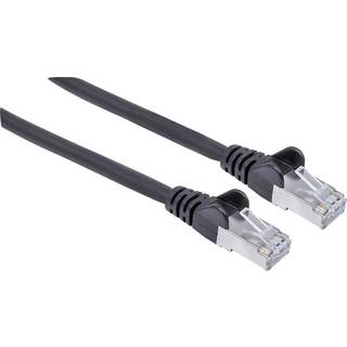 Intellinet 2m CAT6a S/FTP netværkskabel Sort S/FTP (S-STP)
