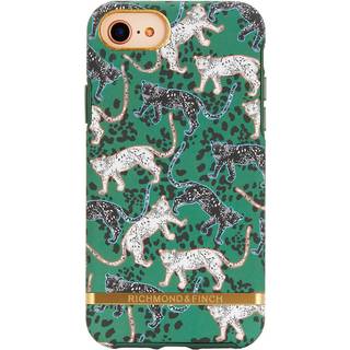 Richmond & Finch iPhone 7/8/SE2-etui, grøn leopard