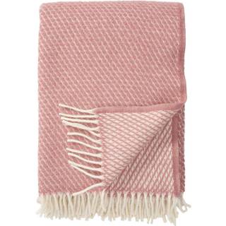 Klippan Yllefabrik Velvet uldplaid Rose