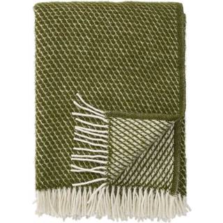 Klippan Yllefabrik Velvet uldplaid Avocado