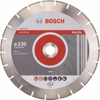 BOSCH Diamantskæreskive Standard for Marble 230 x 22,23 x 2,8 x 3 mm