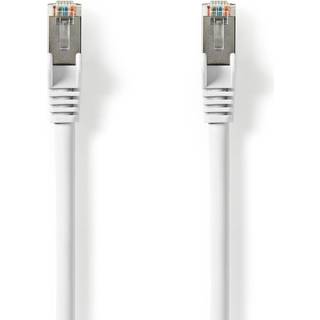Nedis Cat 8.1 netværkskabel | S/FTP | RJ45 Han | RJ45 Han | 0.25 m | Runde | LSZH | Hvid | Konvolut