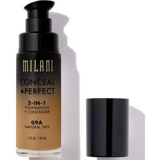 Milani Cosmetics Conceal + Perfect 2-In-1 Foundation + Concealer 09A Natural Tan 30ml