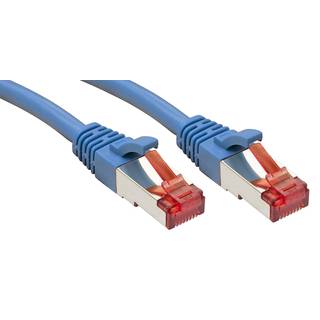 LINDY S/FTP Cat.6 Kabel schwarz 7,5m  LSOH, inkl. Testprotokoll