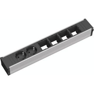 BACHMANN CONI 2xSchuko & 4xEmpty
