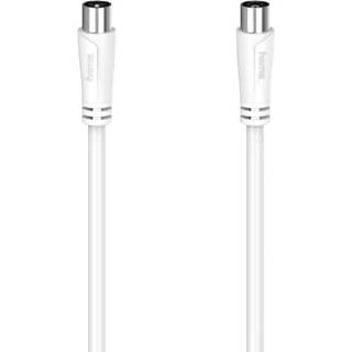 Hama koaksialt antennekabel 90 dB (10 m/hvid) - På lager i butik