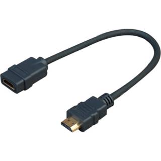 Vivolink HDMI forlængerkabel adapter | 20 cm | PRIS-MATCH