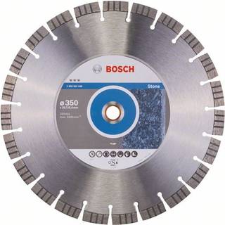 BOSCH Diamantskæreskive Best for Stone 350 x 20,00+25,40 x 3,2 x 15 mm