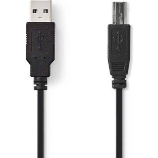 Nedis USB 2.0 Kabel A (Han) til B (Han) - 0.5 Meter