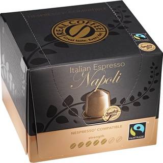 Real Coffee Kaffekapsel Espresso Napoli, 10 stk.