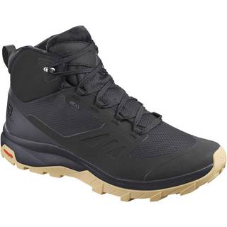 Salomon OUTsnap CS WP vinterstøvle, black/rum-46 2/3 / UK 11,5