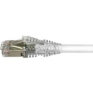 Patchkabel Cat.6a S/FTP hvid 25m