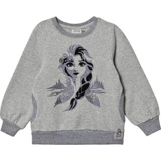 Wheat Sweatshirt Frozen Elsa Melange Grey