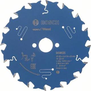 Bosch Rundsavsklinge 130x20x2.4mm 16t Exp Wood - 2608644005